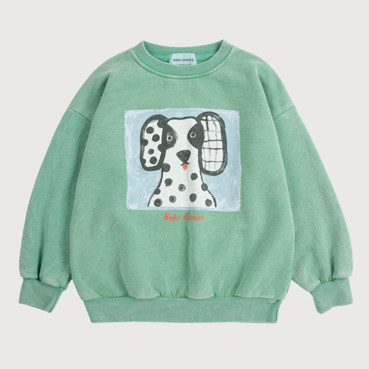 Bobo Choses VAN DOG sweatshirt green