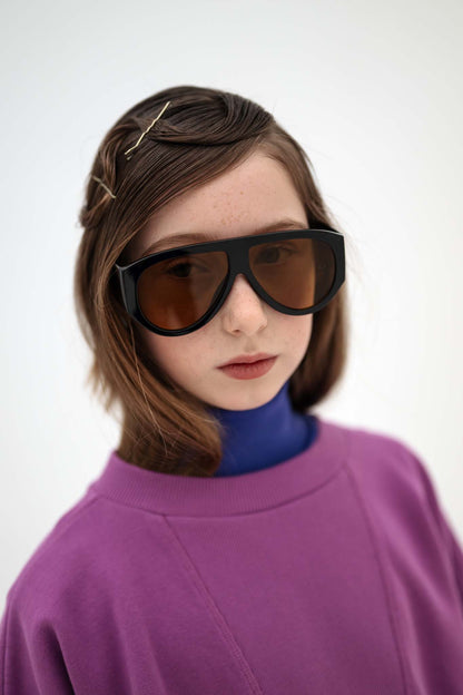 Repose AMS City sweater purple orchid