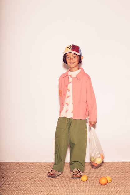Wynken Ribstop Baggy Pant Khaki / 10Y