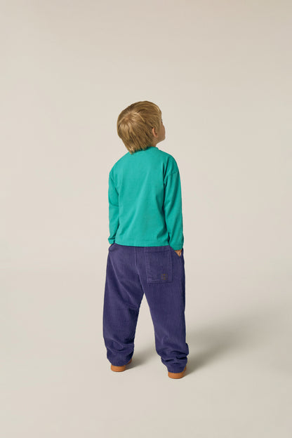 The Campamento Blue corduroy trousers