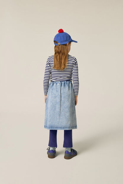 The Campamento Blue stripes turtle neck T-shirt