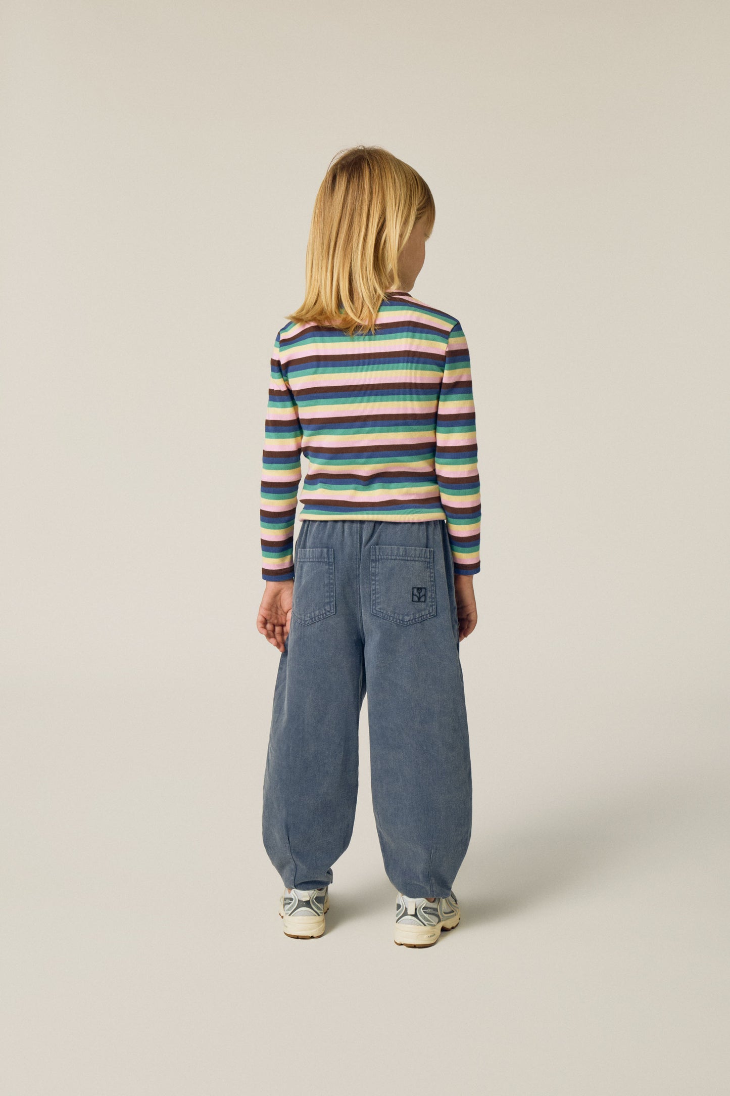 The Campamento Blue washed trousers