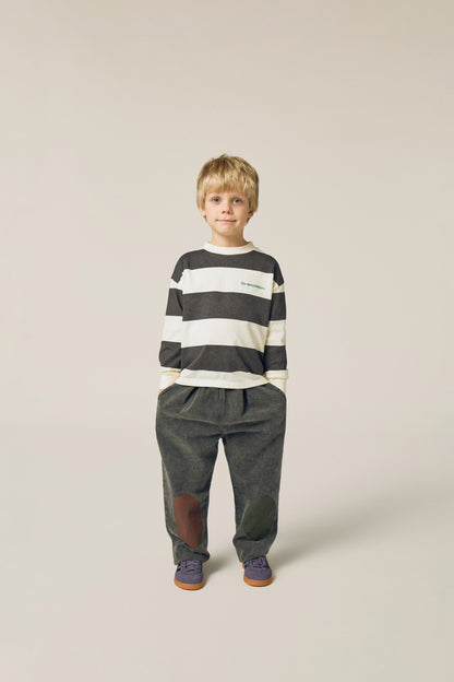 The Campamento Grey stripes t-shirt