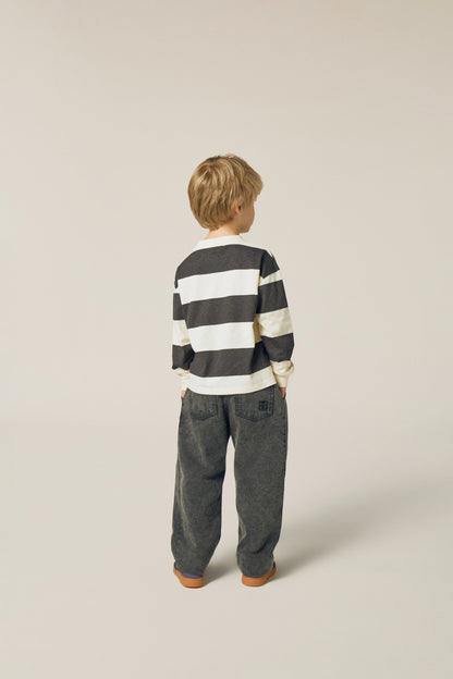 The Campamento Grey stripes t-shirt