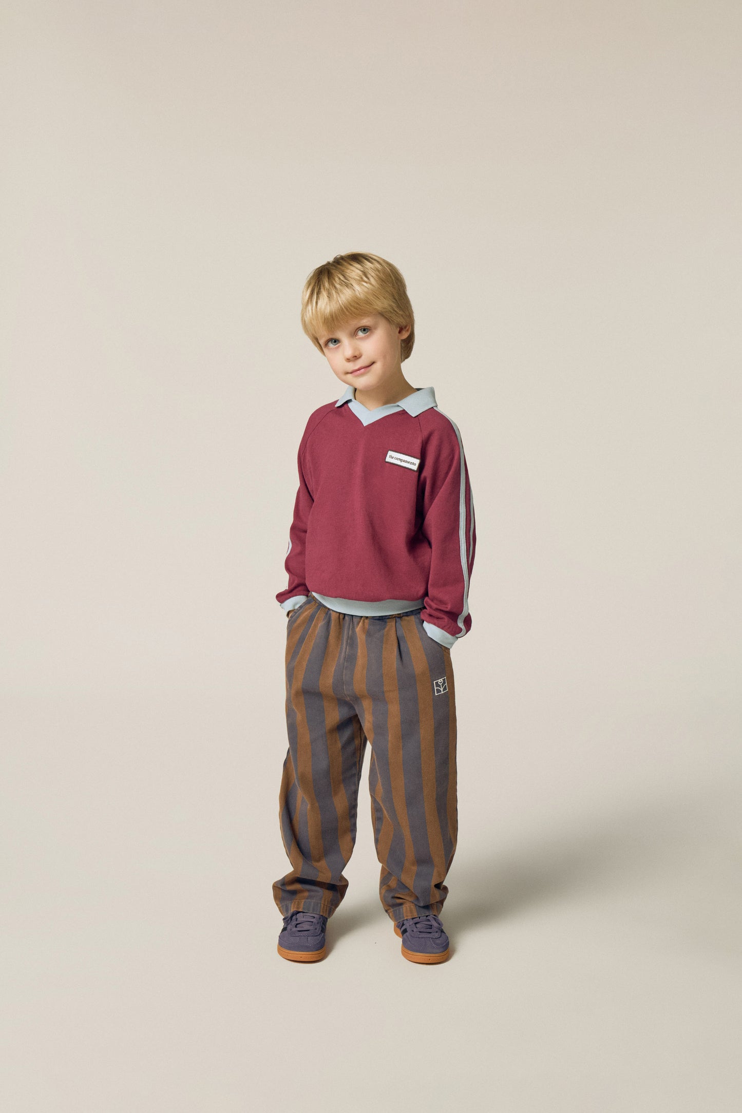 The Campamento Blue stripes trousers