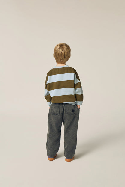 The Campamento Green stripes sweatshirt
