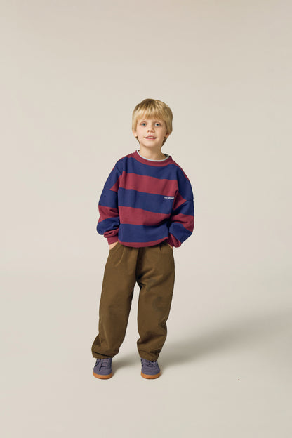 The Campamento Blue stripes sweatshirt