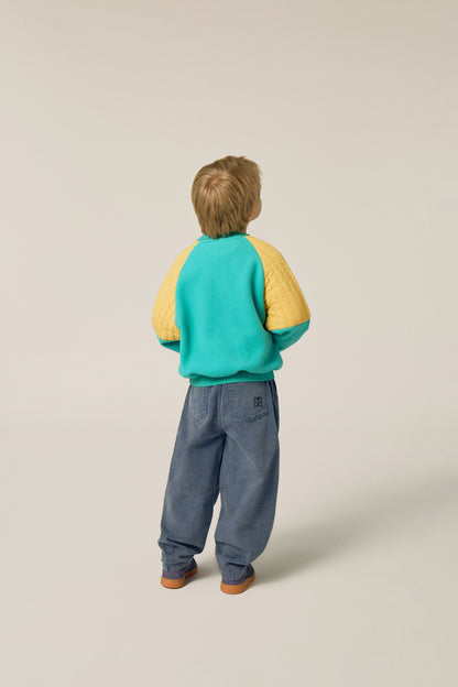 The Campamento Blue washed trousers