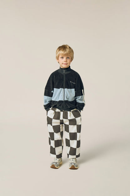 The Campamento Grey color block sweatshirt