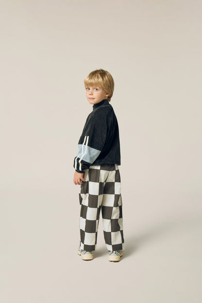 The Campamento Grey color block sweatshirt
