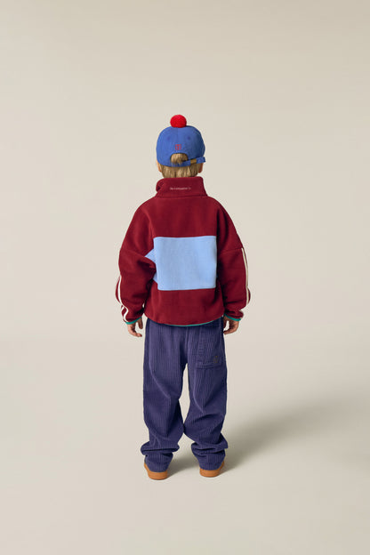 The Campamento Burgundy polar sweatshirt