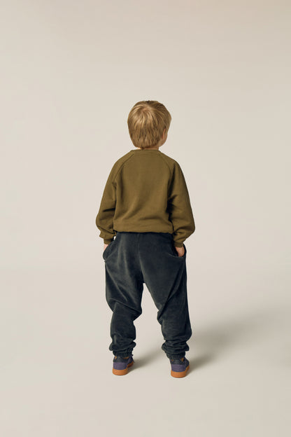 The Campamento Grey corduroy trousers