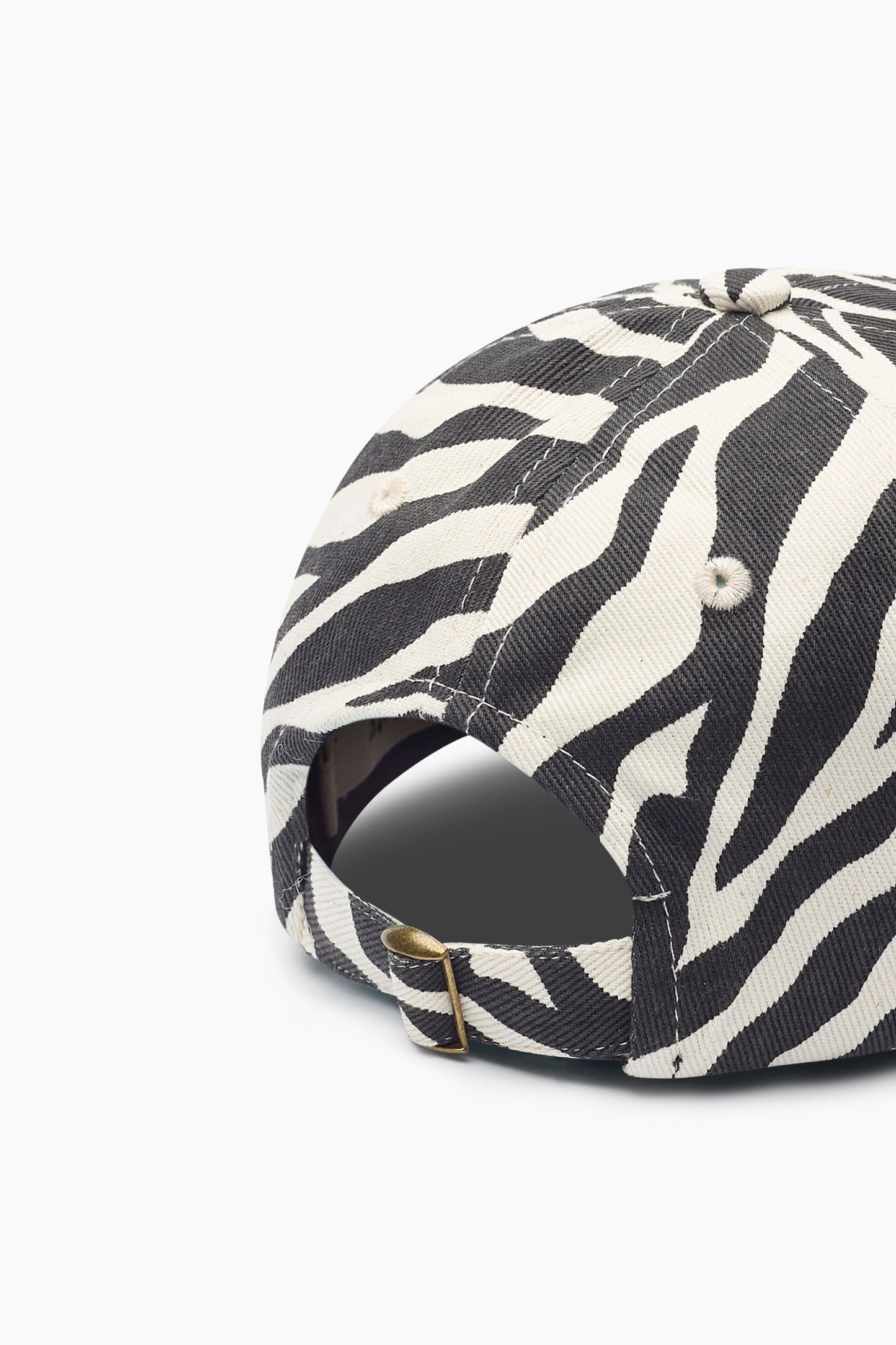The New Society TNS Logo cap zebra print