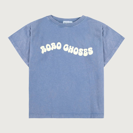 Bobo Choses WAVY BOBO T-shirt blue / 10-11Y