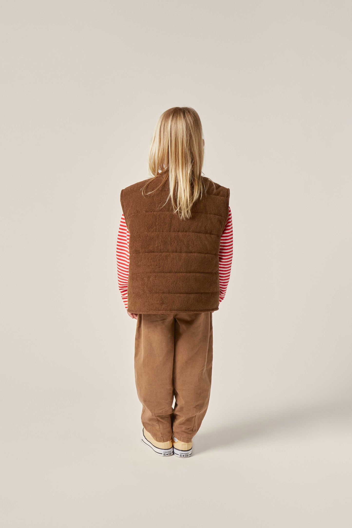 The Campamento HAPPY HOUSES corduroy vest