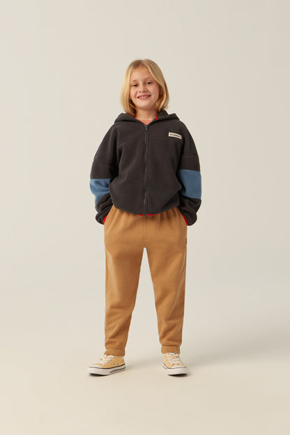 The Campamento Color block polar zipped sweatshirt
