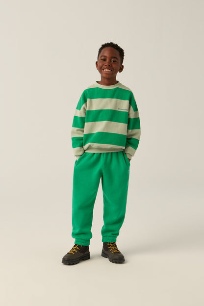 The Campamento Green stripes sweatshirt