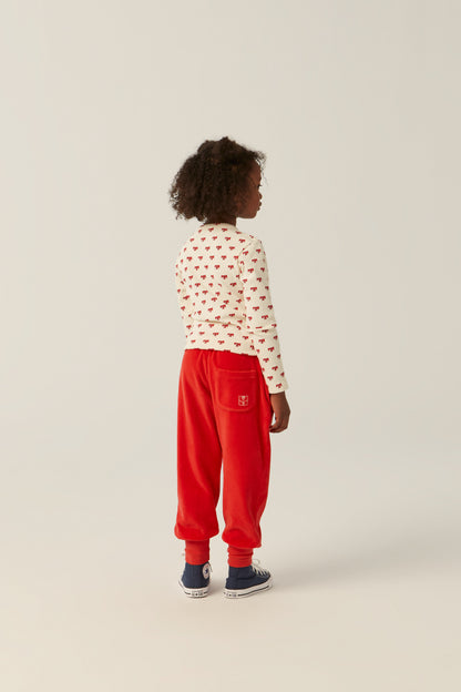The Campamento Red bows T-shirt ecru