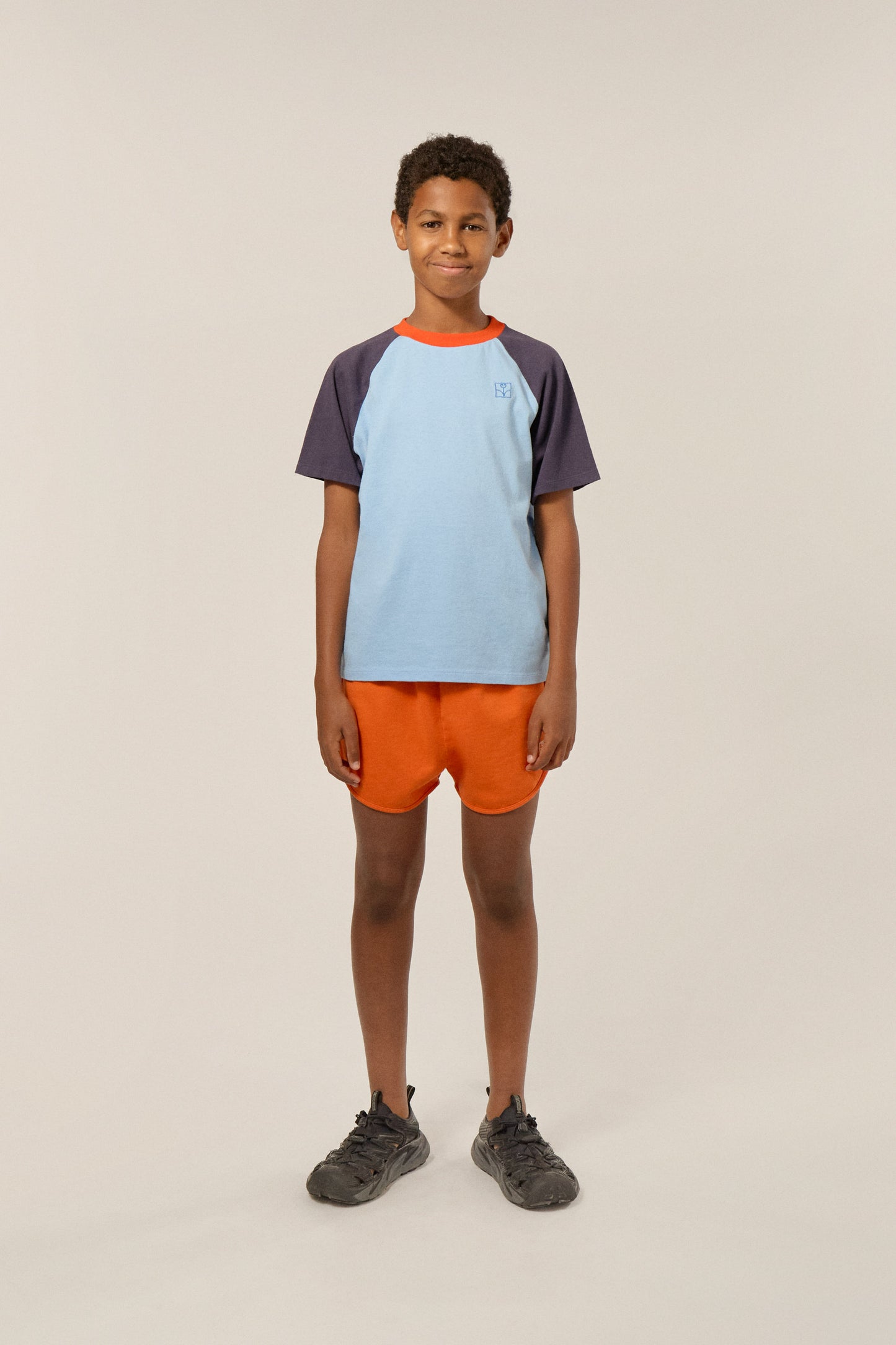 The Campamento COLOR BLOCK blue T-shirt