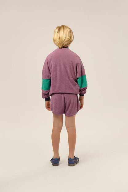 The Campamento PURPLE COLOR BLOCK shorts