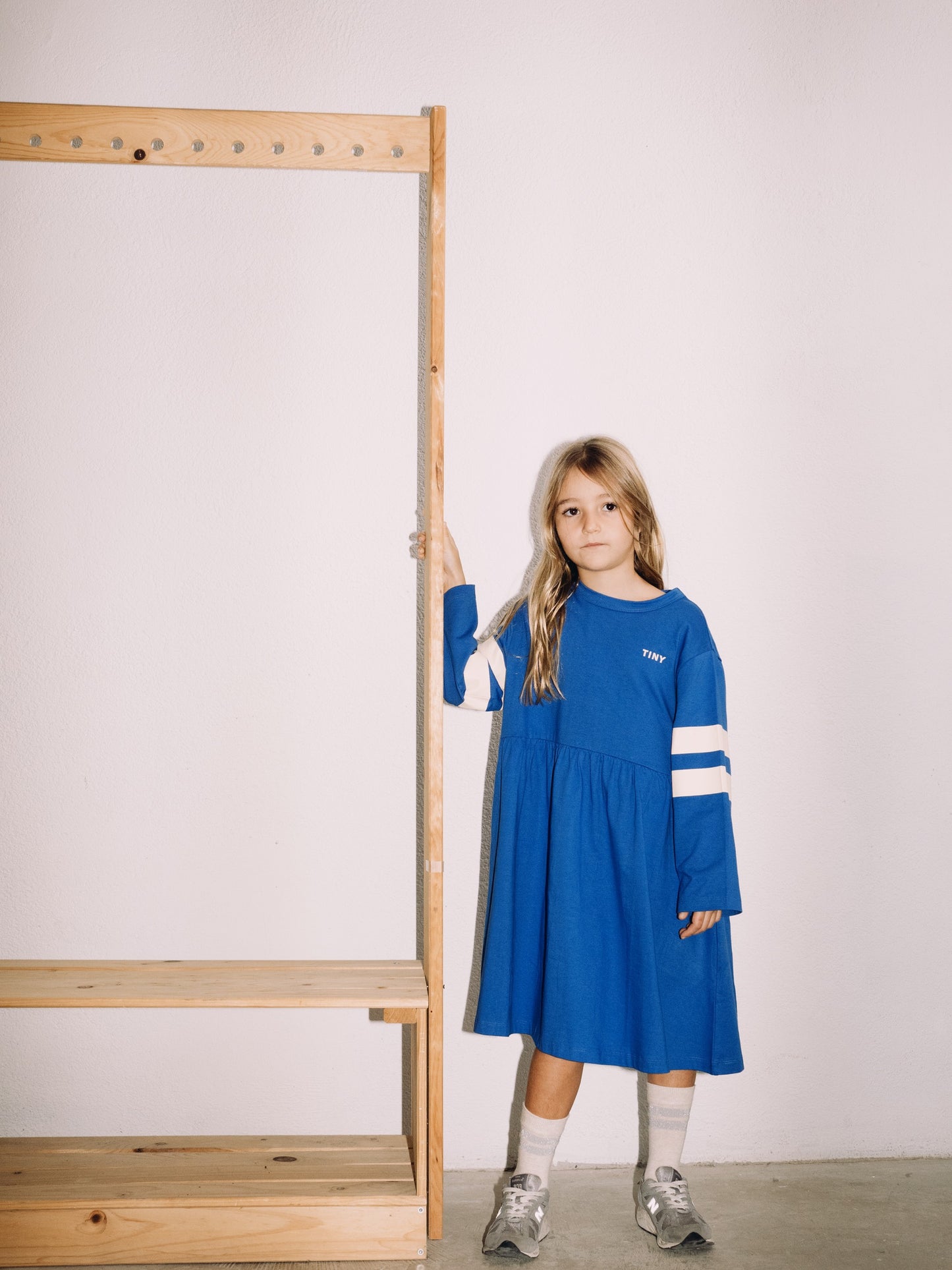 Tinycottons dress STRIPES ultramarine / 12Y