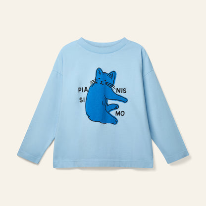 Wynken KUKKA Tee pale blue