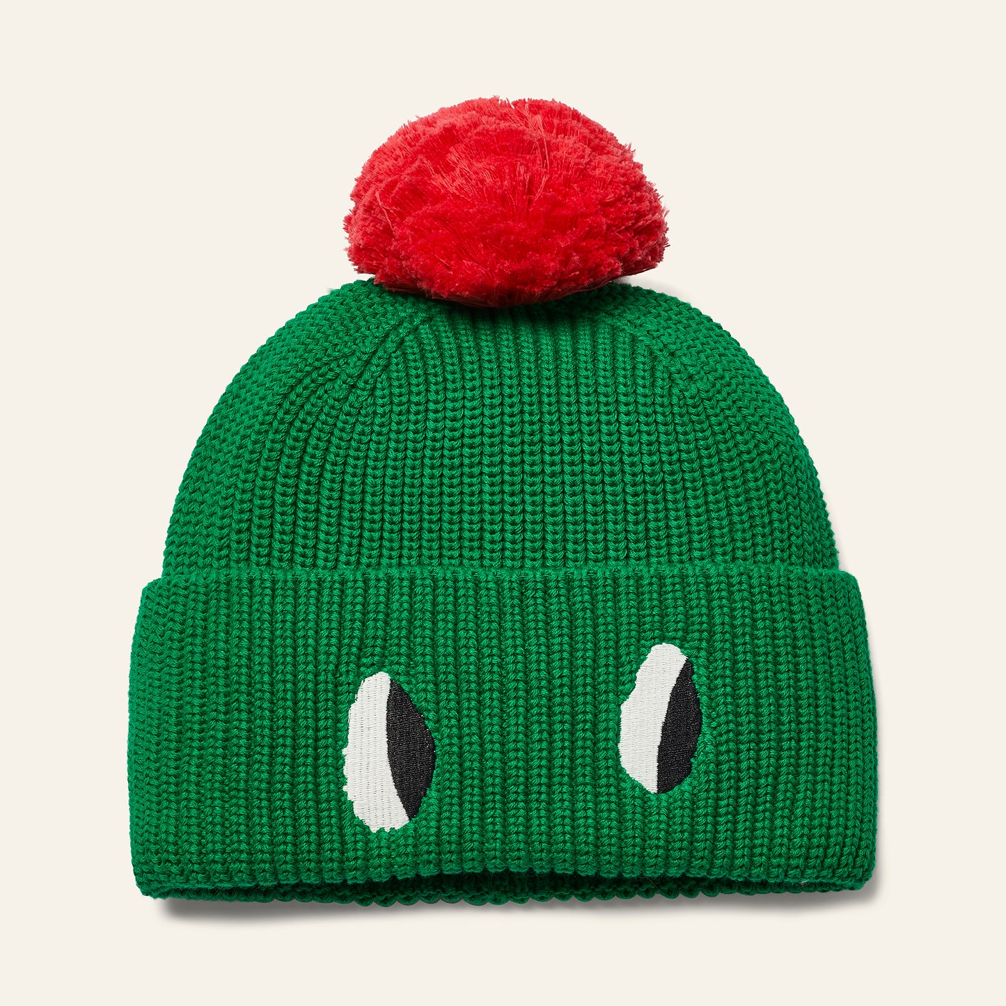 Wynken POM POM Beanie python green