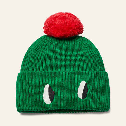 Wynken POM POM Beanie python green