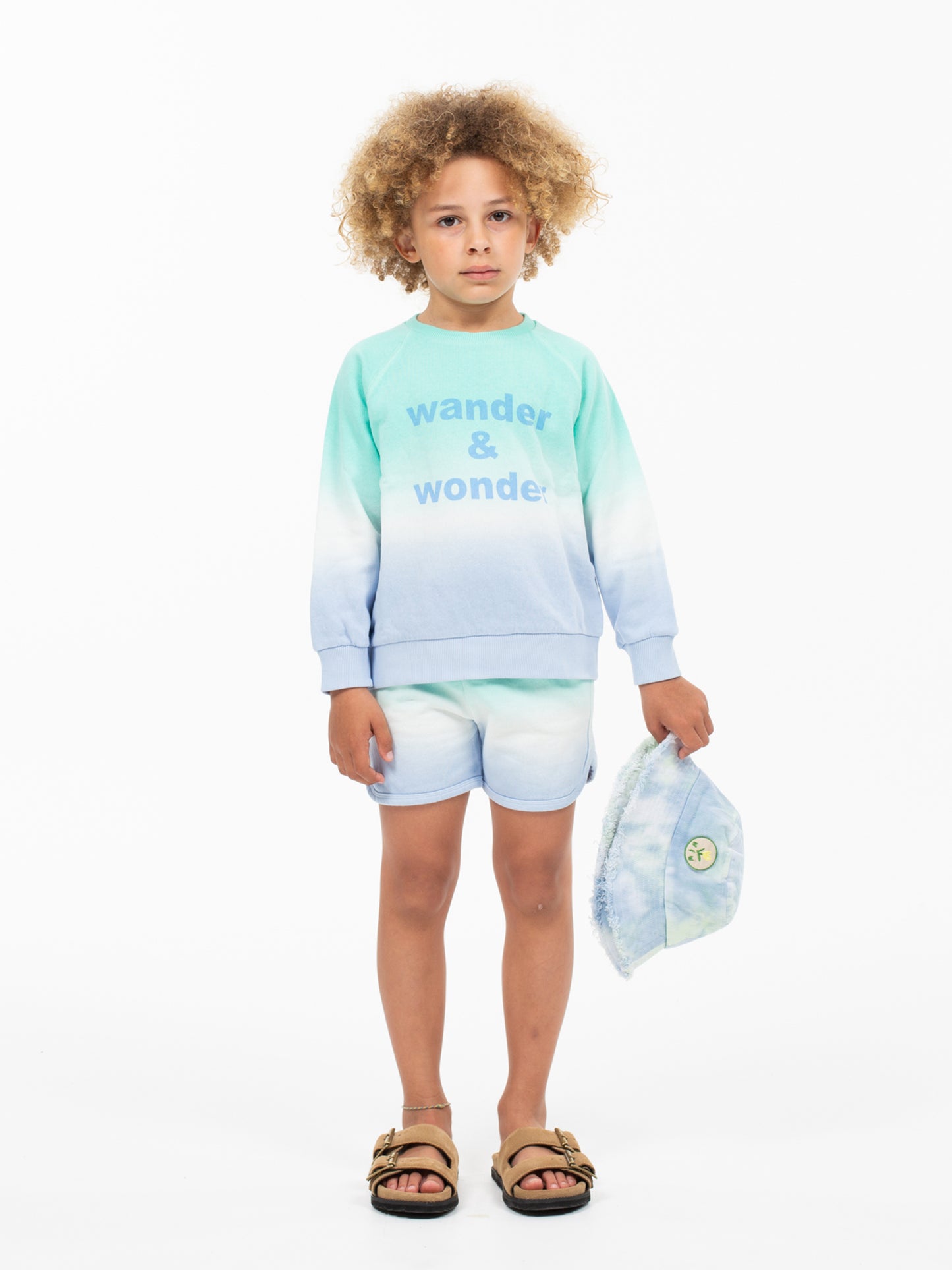 Wander & Wonder Gym shorts arctic / 7-8Y