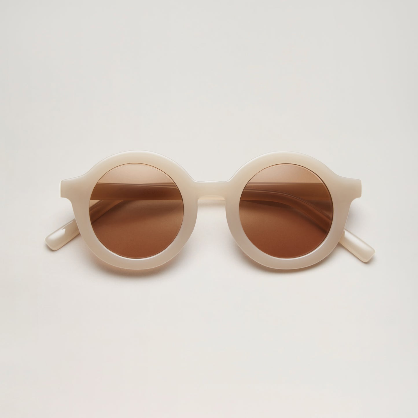 Signature round Adult sunnies BEIGE