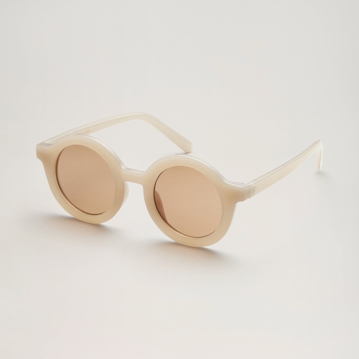 Signature round Adult sunnies BEIGE