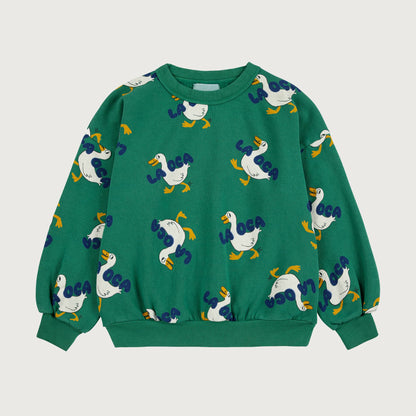 Bobo Choses LA OCA allover sweatshirt green / 6-7Y