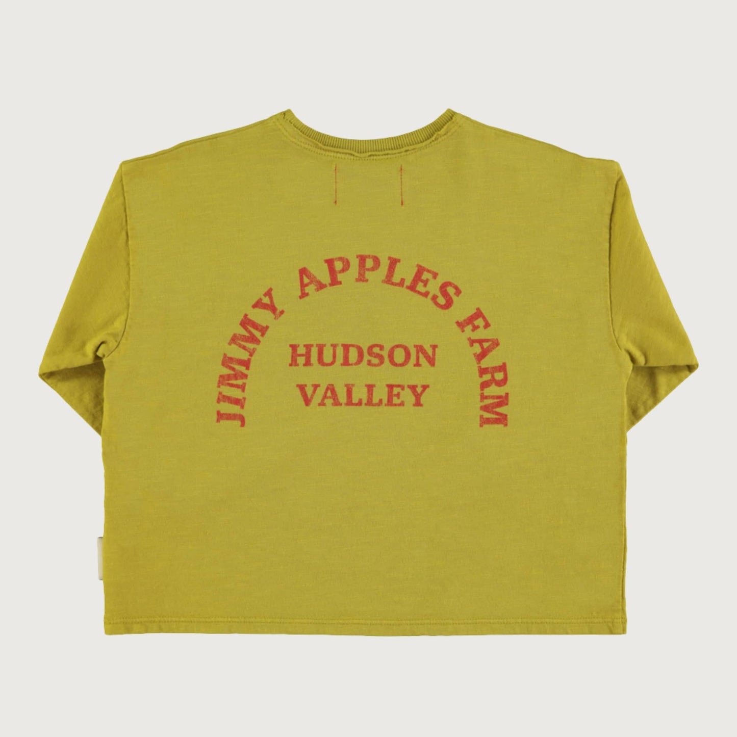 Piupiuchick RED APPLE longsleeve T-shirt olive green