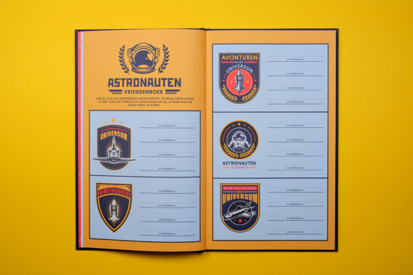 Stratier Vriendenboek: ASTRONAUTEN