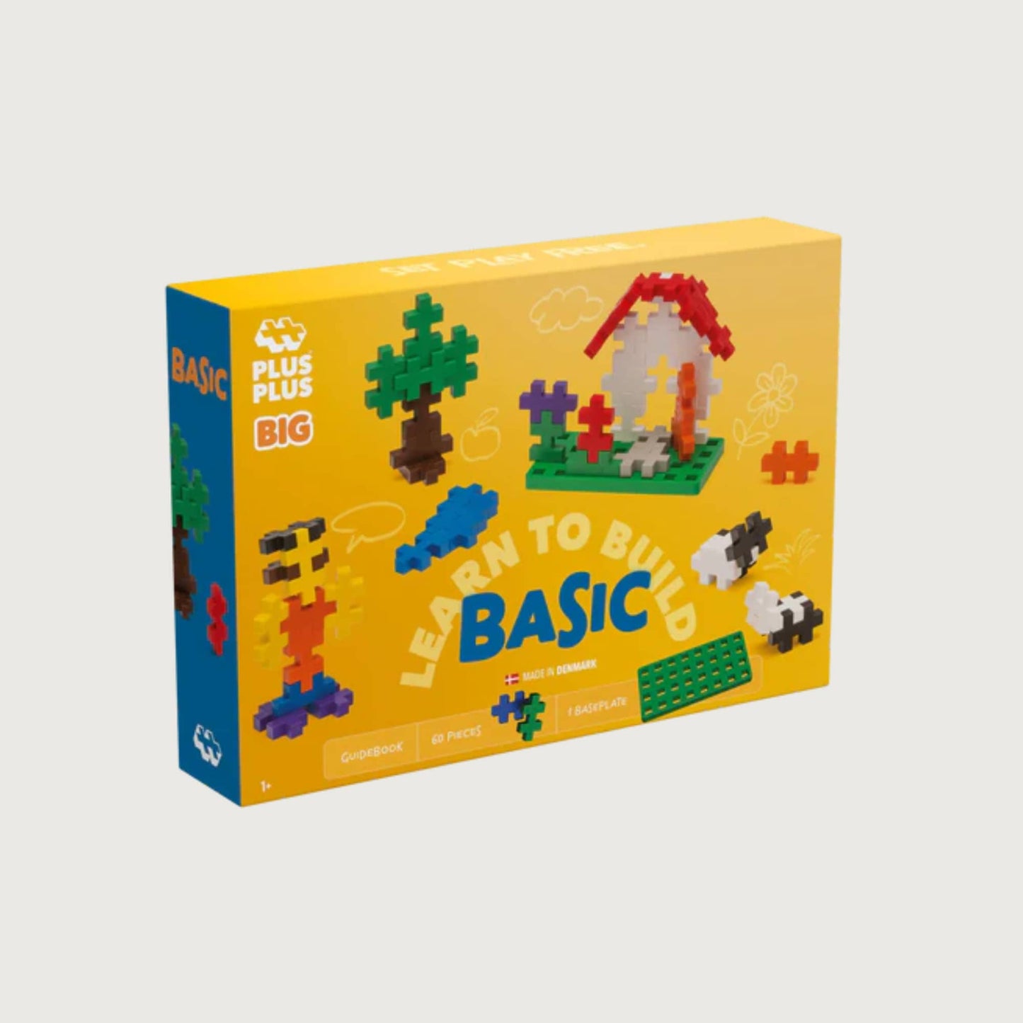 Plus Plus BIG Learn to build - 60 pcs