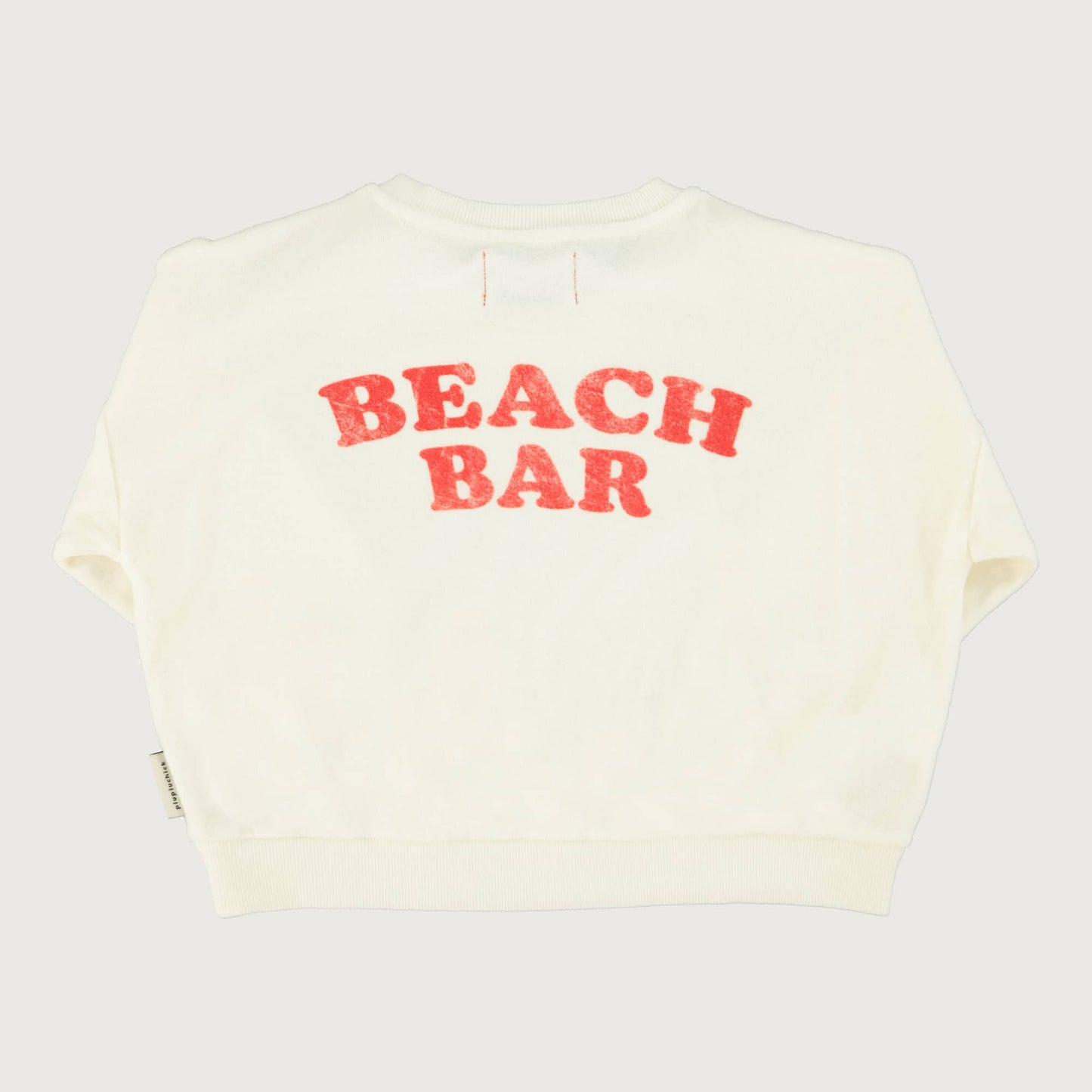 Piupiuchick Sweatshirt ecru with ICE CREAM print