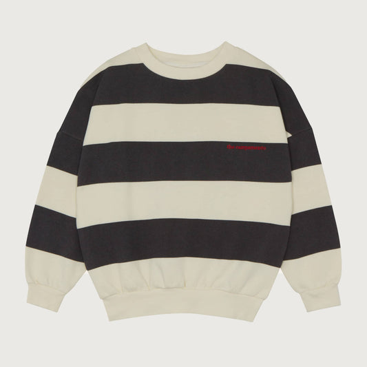 The Campamento Grey stripes sweatshirt