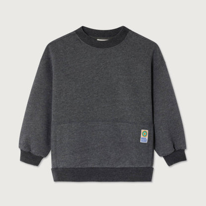 American Vintage Kids baptown sweat tenebre surteint
