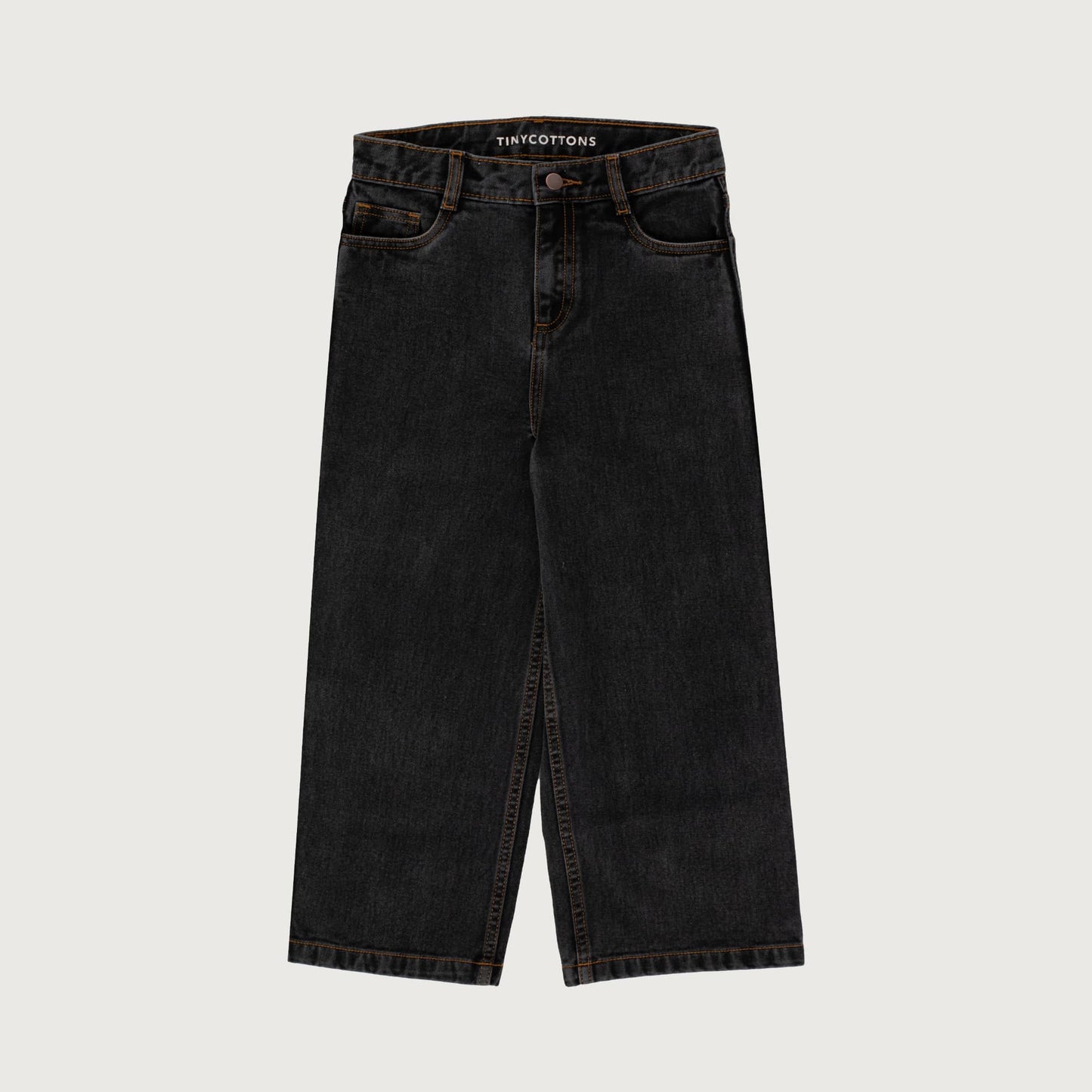 Tinycottons straight jeans BLACK / 12Y