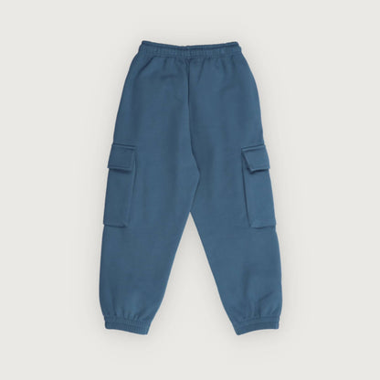 The New Society TNS LOGO cargo jogging void blue