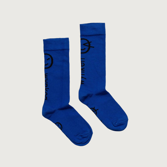 Wynken Socks DISCOVERY BLUE / 2Y