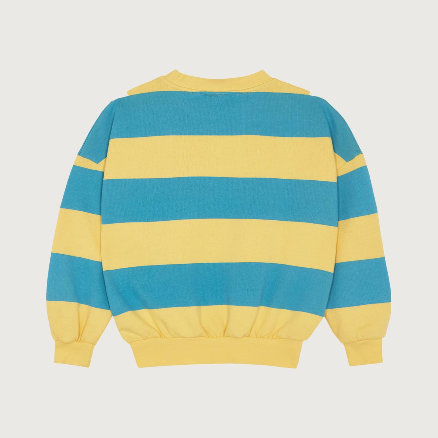 The Campamento BLUE Stripes sweatshirt yellow