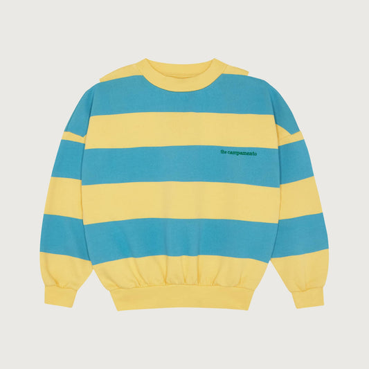 The Campamento BLUE Stripes sweatshirt yellow