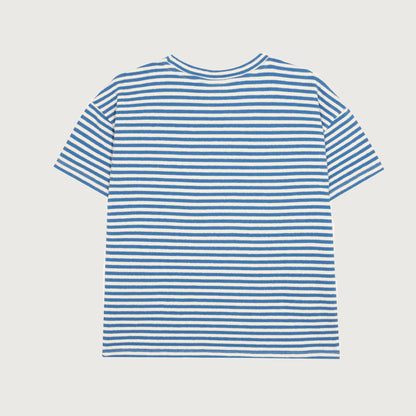 The Campamento Blue Stripes Oversized towel T-shirt