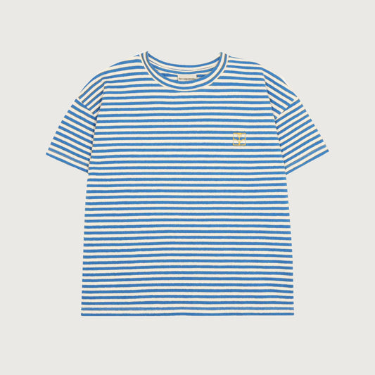The Campamento Blue Stripes Oversized towel T-shirt