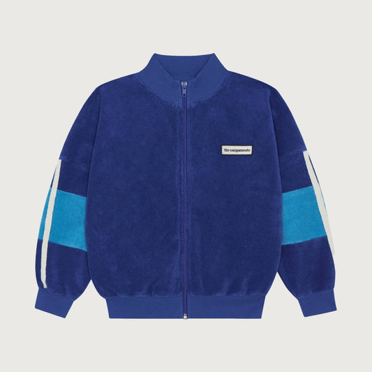 The Campamento BLUE Color Block zipped sweatshirt