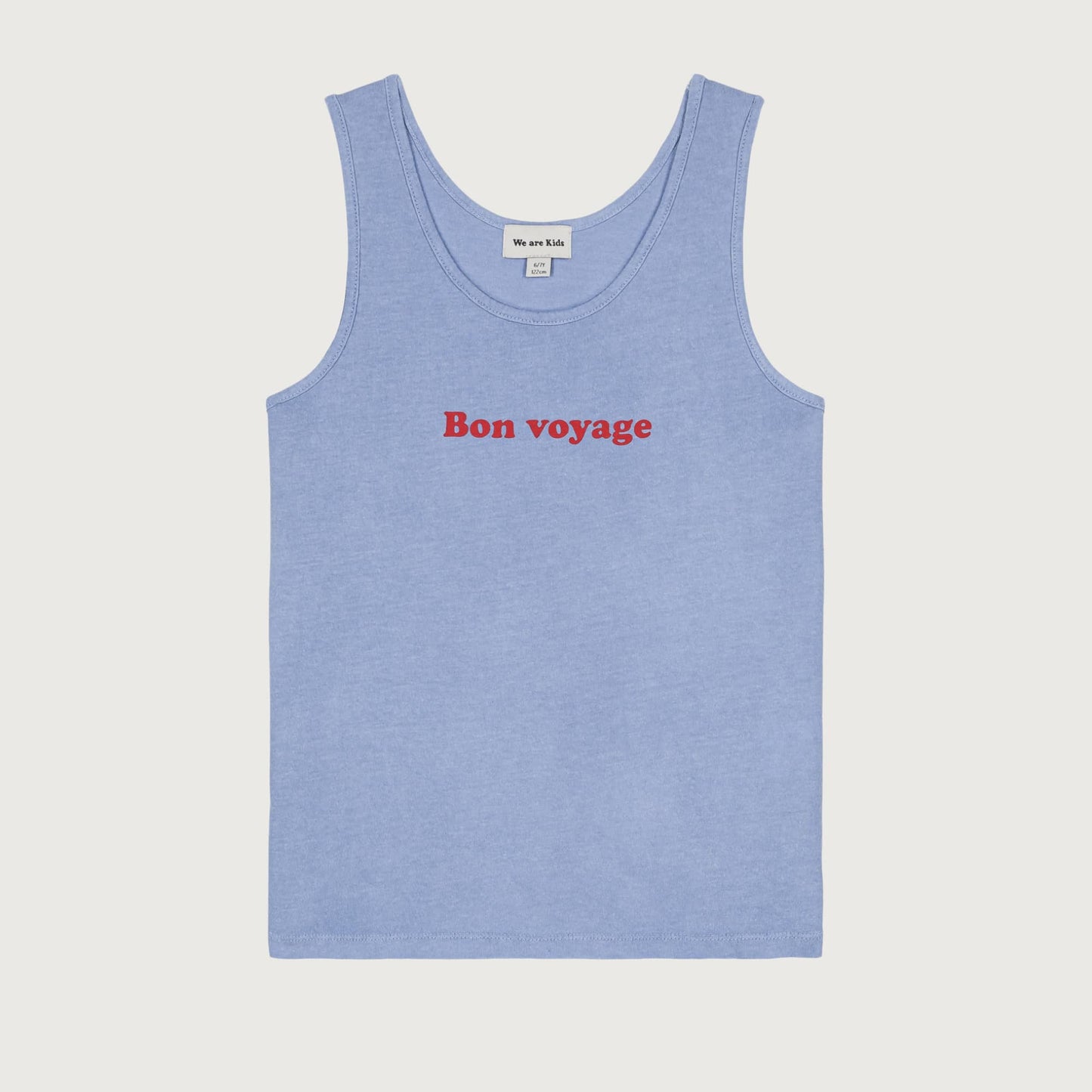 We Are Kids Marcel tank top blue sky BON VOYAGE