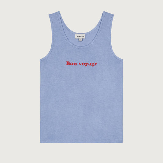 We Are Kids Marcel tank top blue sky BON VOYAGE