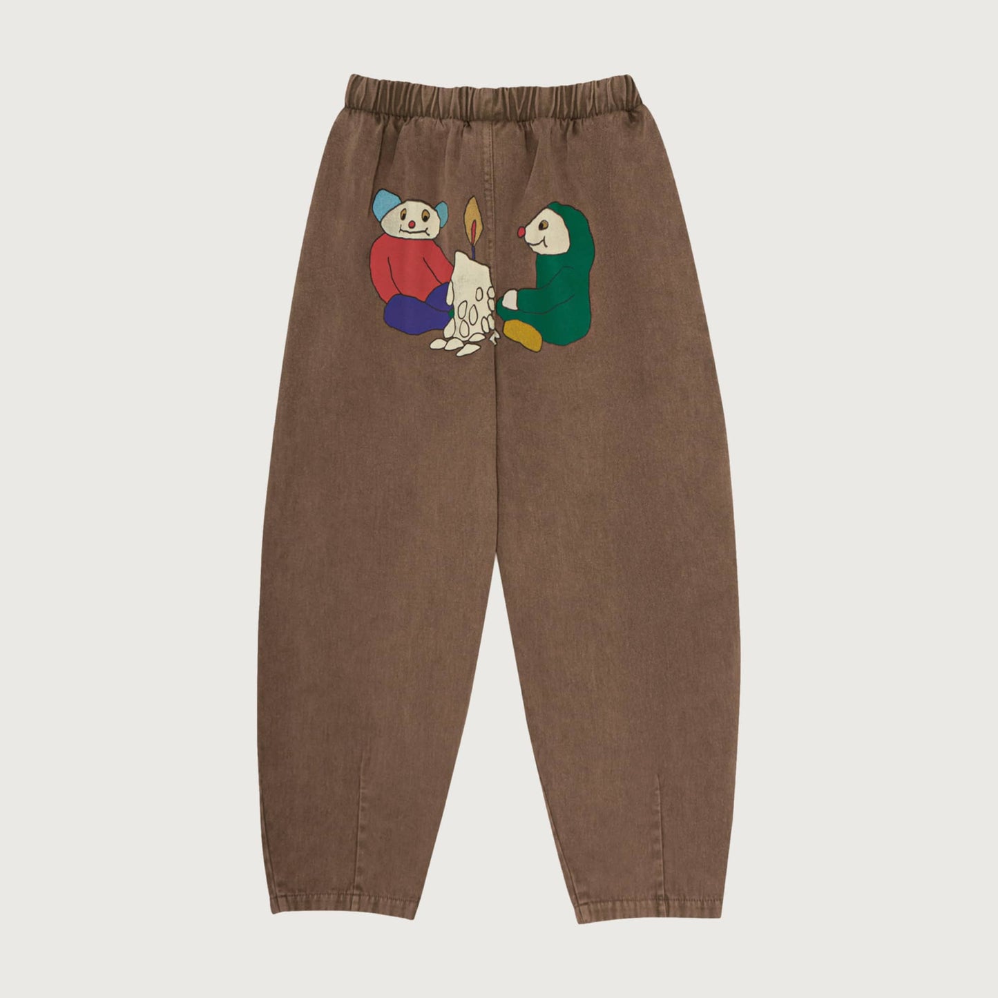 The Campamento CAMPFIRE FRIENDS washed trousers