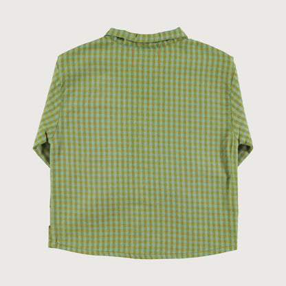 Piupiuchick GREEN checkered shirt
